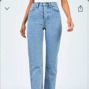 Princess Polly Straight Leg Attica Jeans